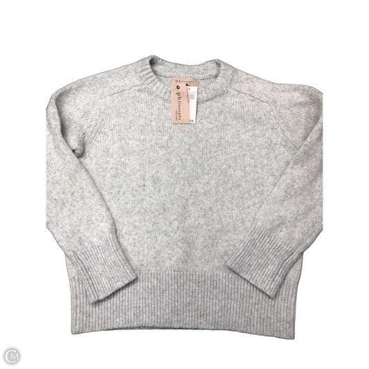 Sweater By Philosophy In Grey, Size: Xs