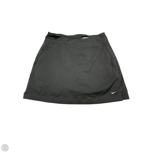 Athletic Skort By Nike Apparel In Black, Size: M