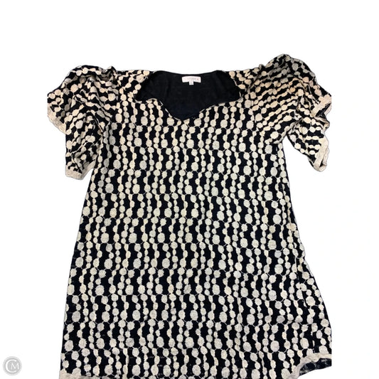 Dress Casual Short By Umgee In Black & Tan, Size: 1x