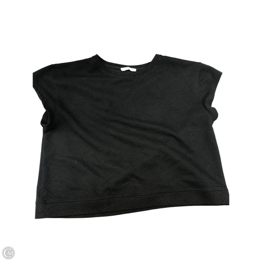 Top Short Sleeve By See And Be Seen In Black, Size: L