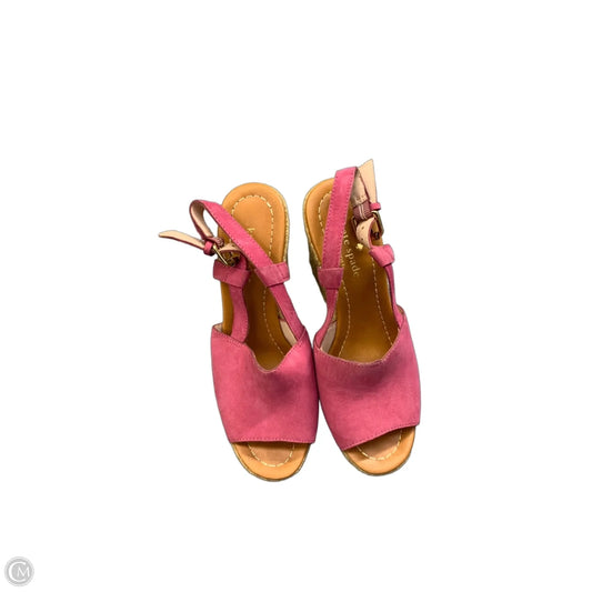 Sandals Designer By Kate Spade In Pink, Size: 7