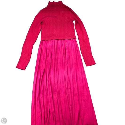 Dress Casual Maxi By Anthropologie In Pink, Size: M