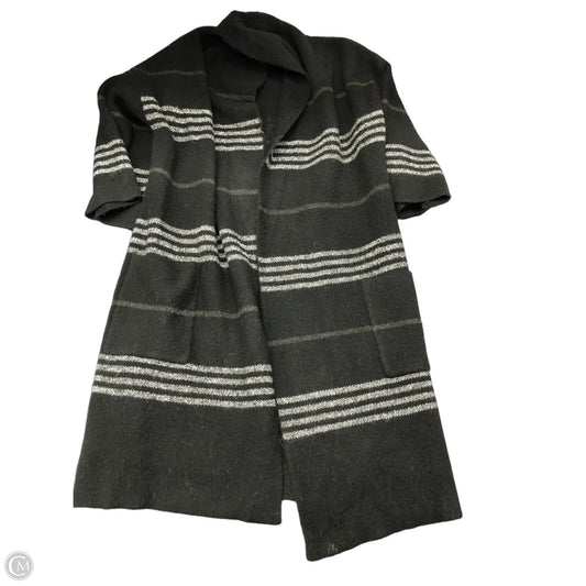 Cardigan By Lovestitch In Black & Grey, Size: M