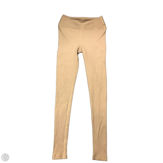 Athletic Leggings By Year Of Ours In Brown, Size: S
