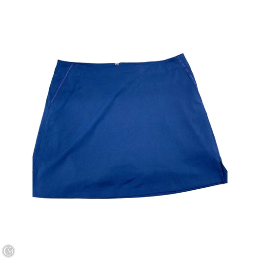 Athletic Skort By Lady Hagen In Blue, Size: 12