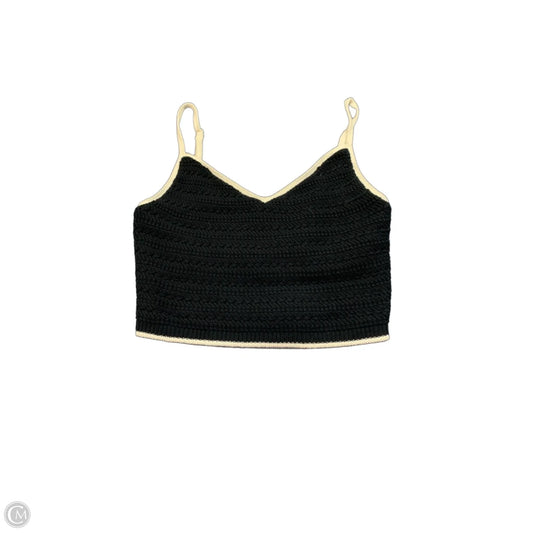 Tank Top By Abercrombie And Fitch In Black & White, Size: S