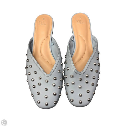 Shoes Flats By Time And Tru In Blue, Size: 9