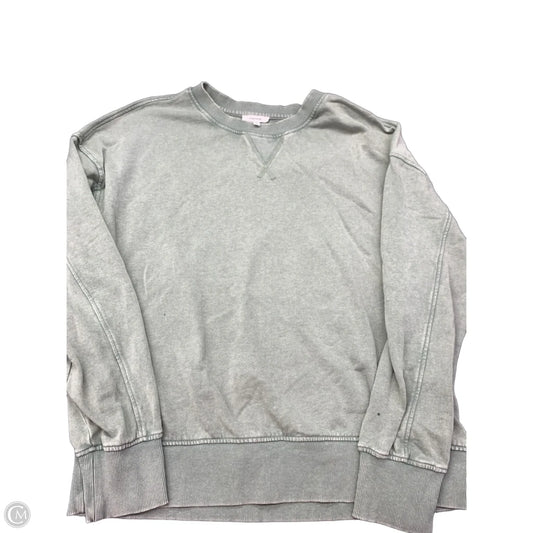 Sweatshirt Crewneck By Maurices In Green, Size: M