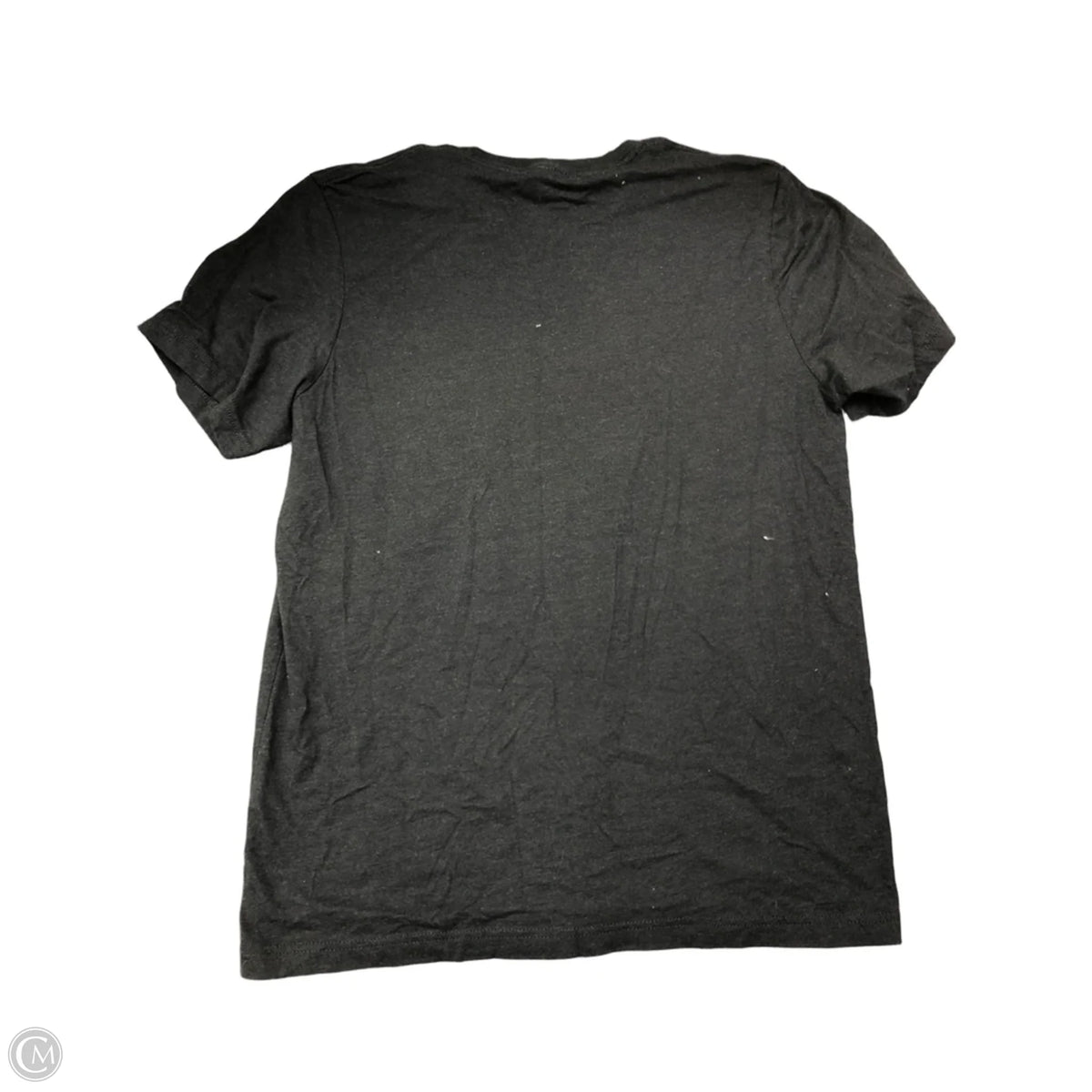 Top Short Sleeve Basic By Canvas In Black, Size: L