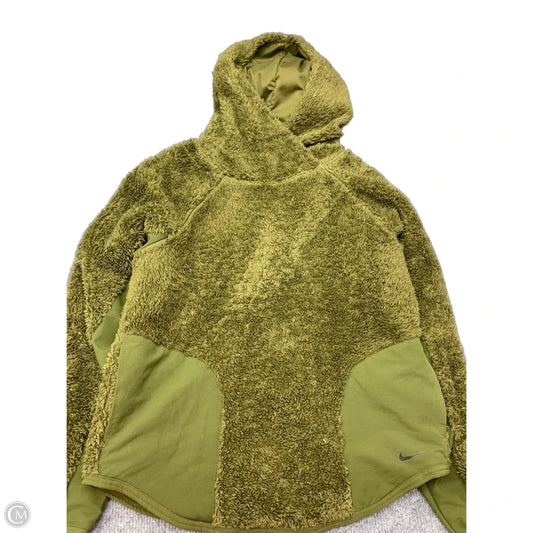 Sweatshirt Hoodie By Nike Apparel In Green, Size: S