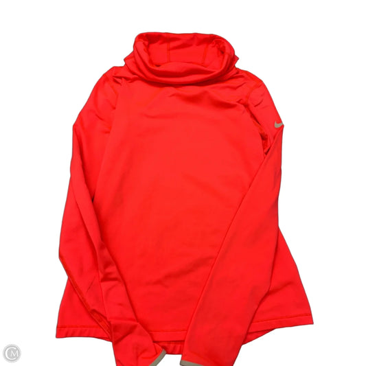 Athletic Sweatshirt Collar By Nike Apparel In Pink, Size: S