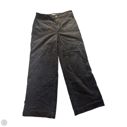 Pants Corduroy By Loft In Black, Size: 4