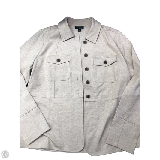 Top Short Sleeve By Easel In Blue, Size: L