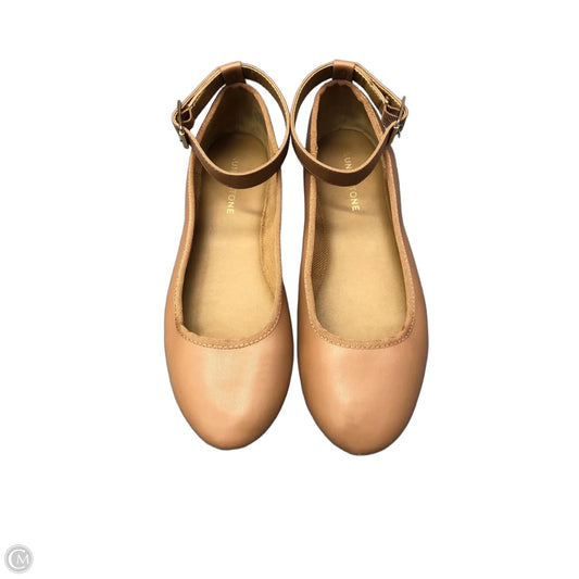 Shoes Flats By Clothes Mentor In Tan, Size: 9.5