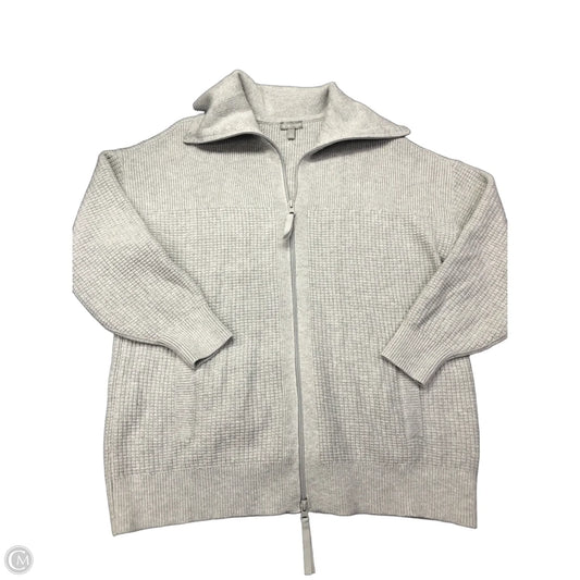 Cardigan By Talbots In Grey, Size: L