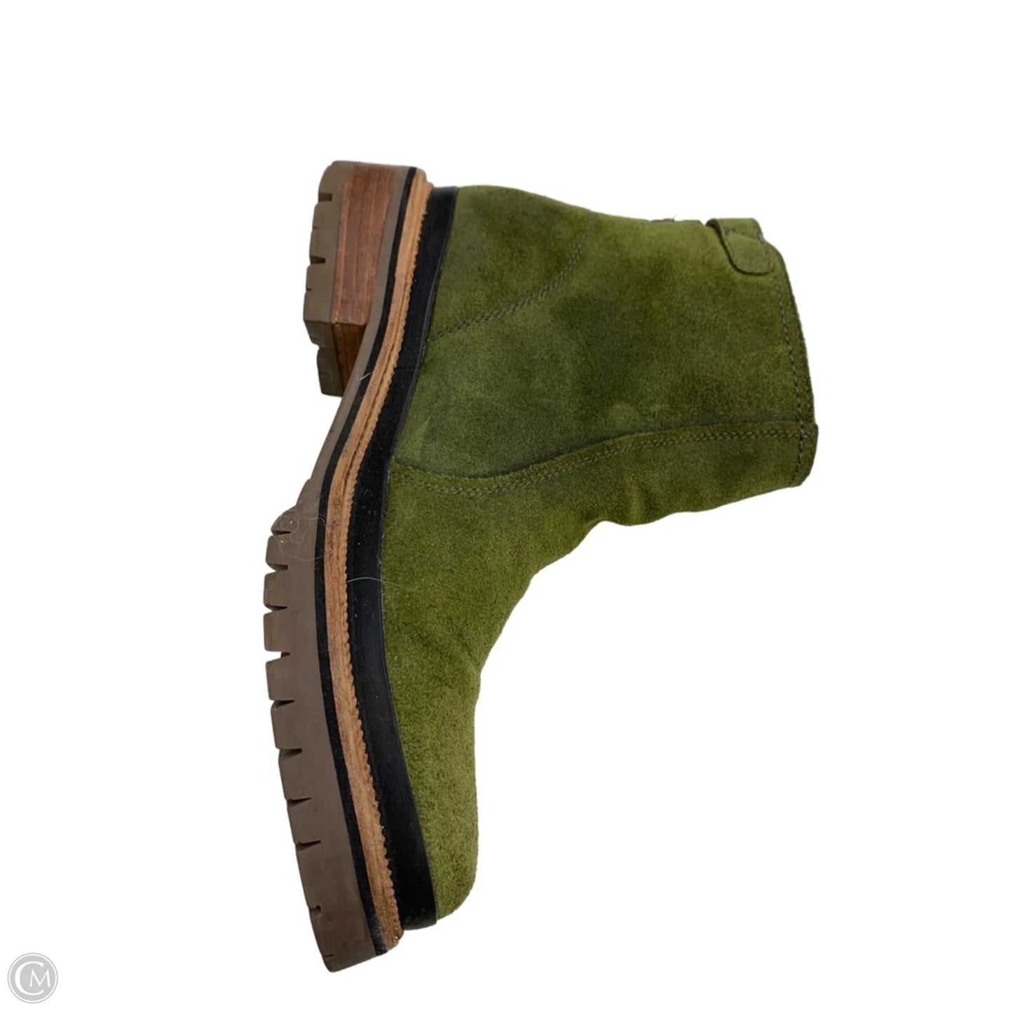 Boots Ankle Flats By Ariat In Green, Size: 10.5