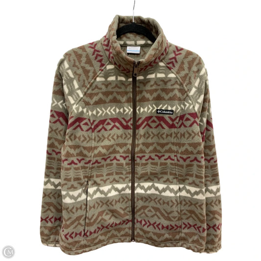 Jacket Fleece By Columbia In Green, Size: Xl