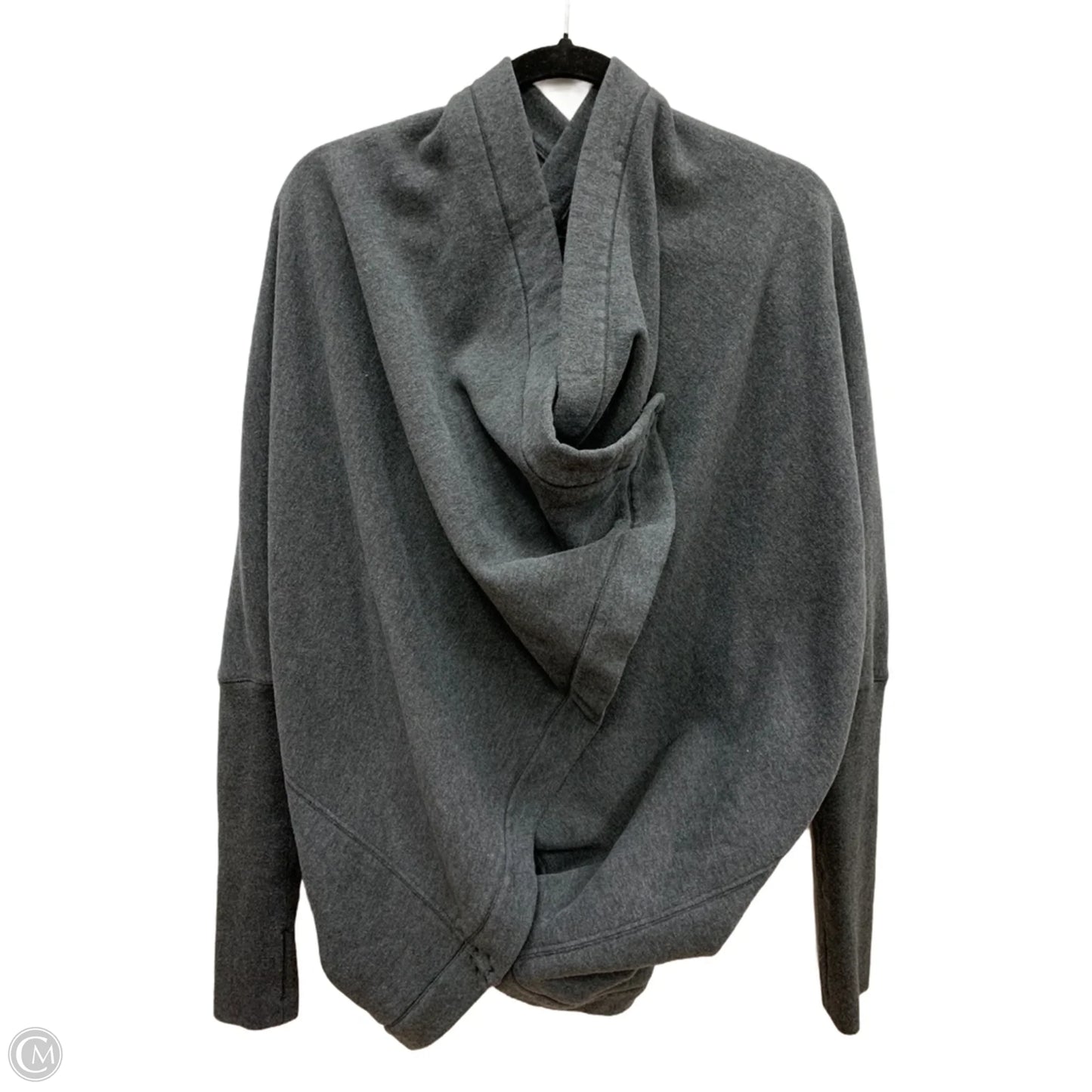 Athletic Jacket By Lululemon In Grey, Size: 10