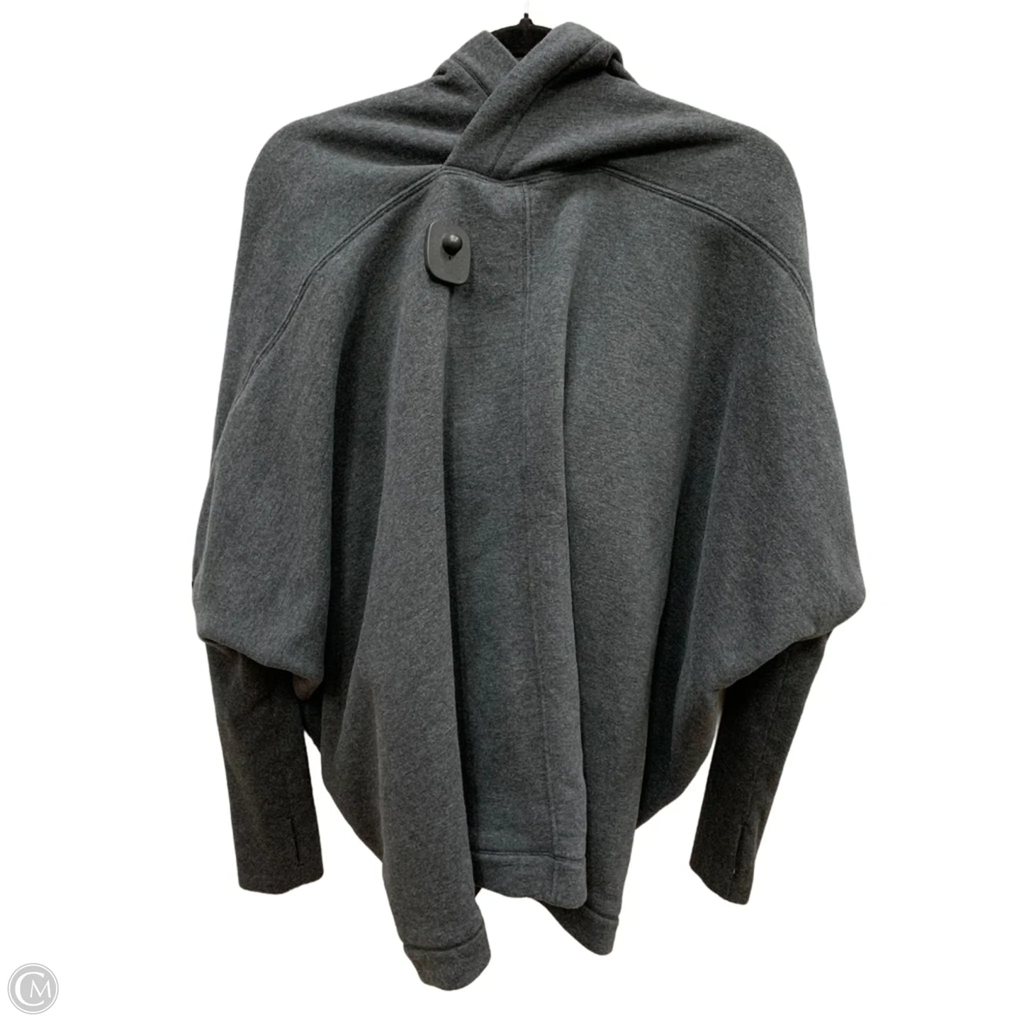 Athletic Jacket By Lululemon In Grey, Size: 10