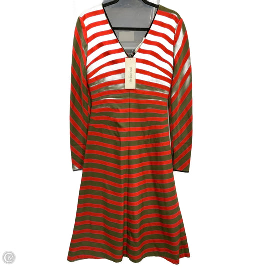 Dress Designer By Diane Von Furstenberg In Striped Pattern, Size: 4