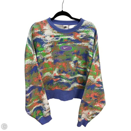 Sweatshirt Crewneck By Nike In Multi-colored, Size: L