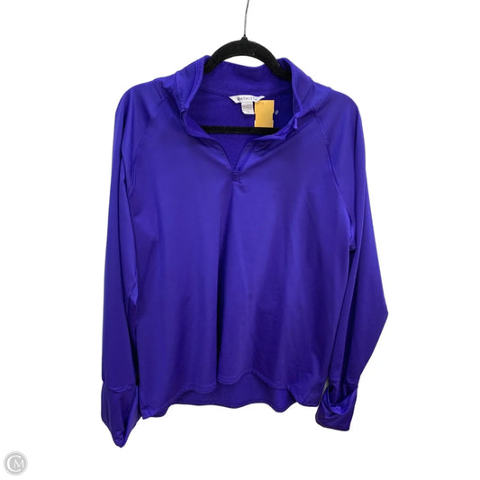 Athletic Sweatshirt Collar By Athleta In Purple, Size: Xl