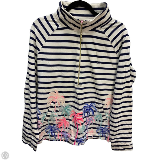 Sweater Designer By Lilly Pulitzer In Striped Pattern, Size: Xl