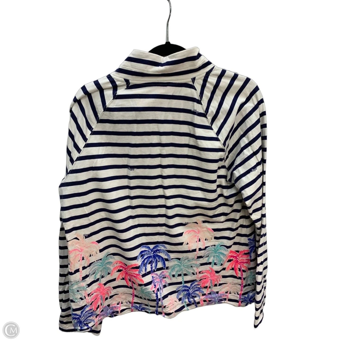 Sweater Designer By Lilly Pulitzer In Striped Pattern, Size: Xl