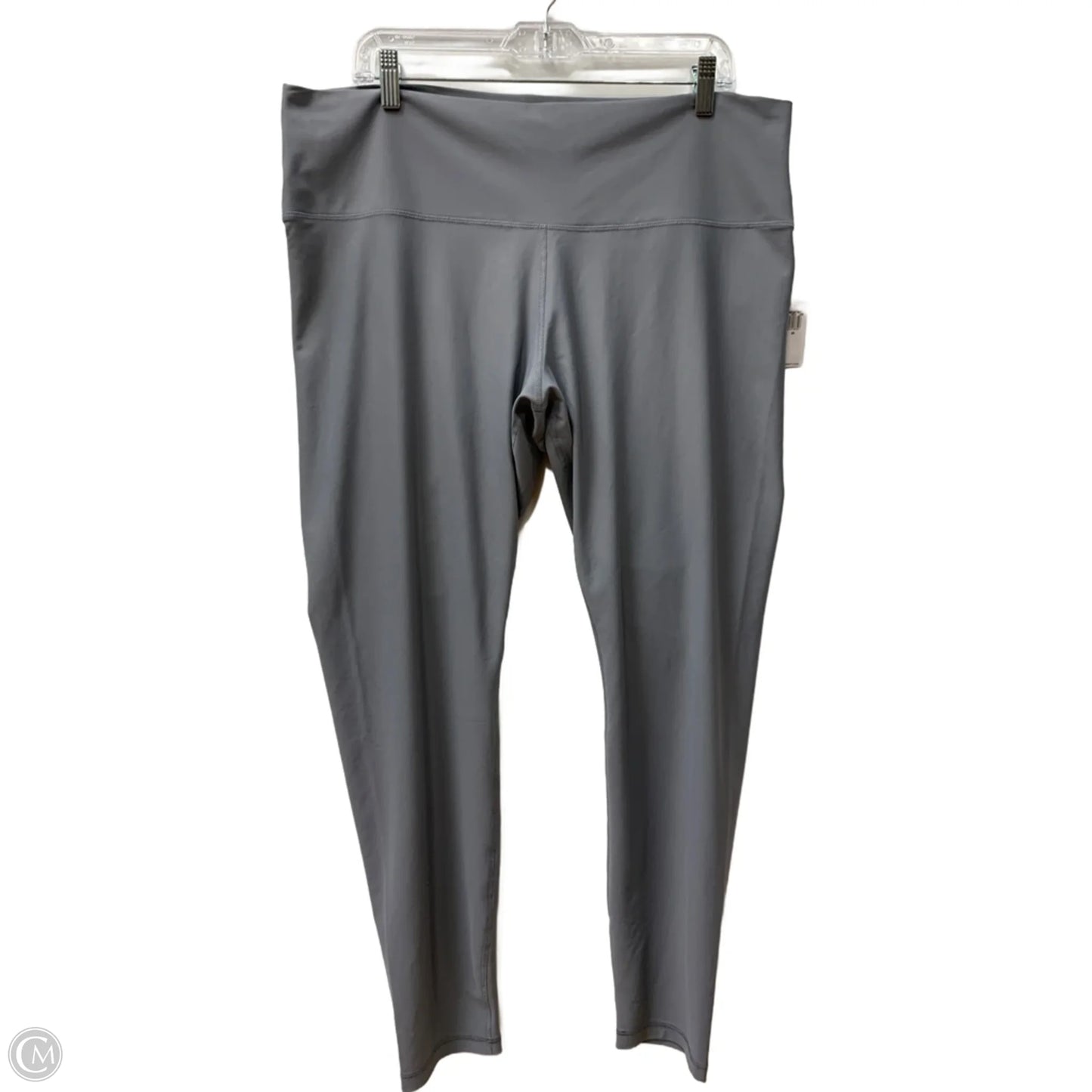 Athletic Leggings By Old Navy In Grey, Size: 2x