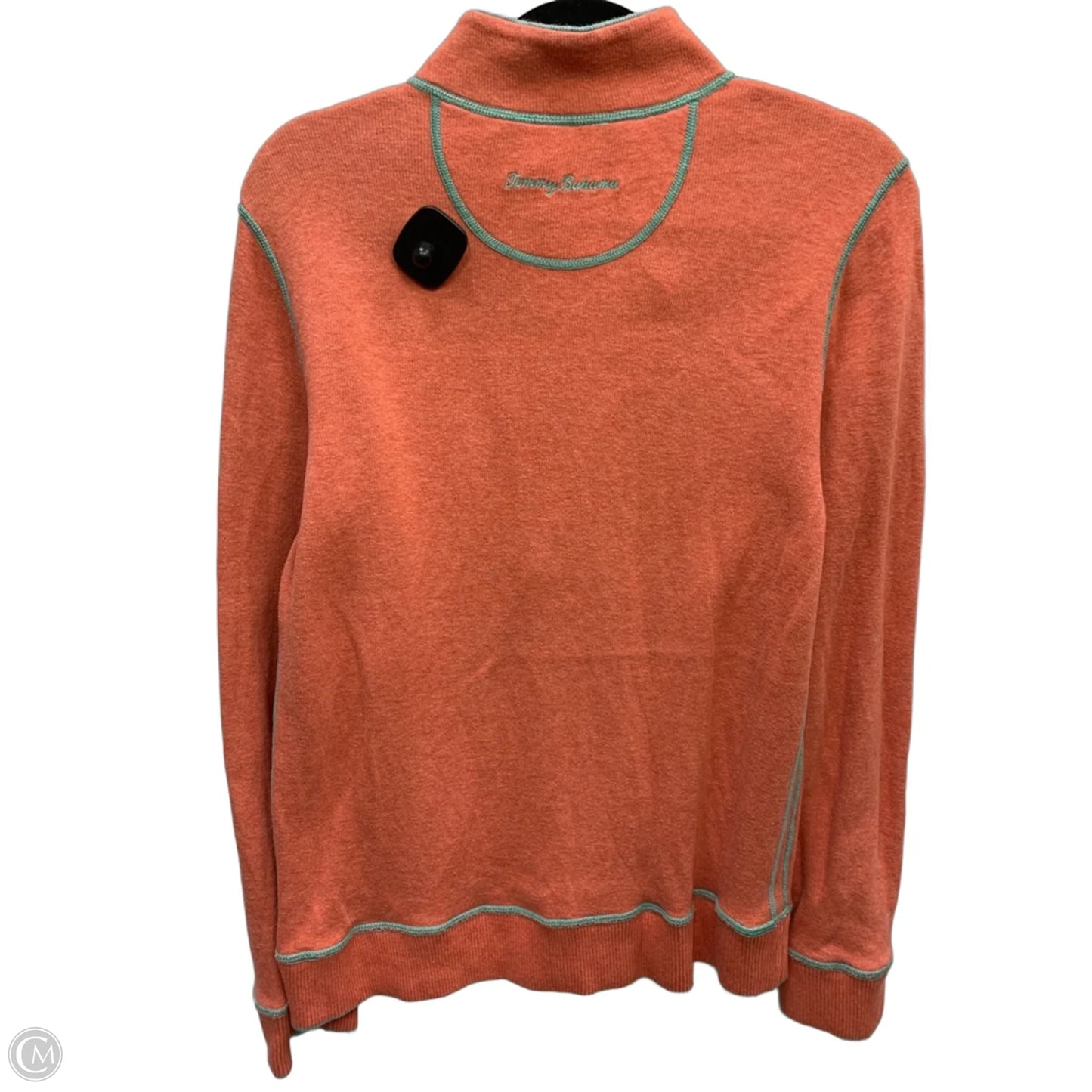 Sweatshirt Collar By Tommy Bahama In Peach, Size: M