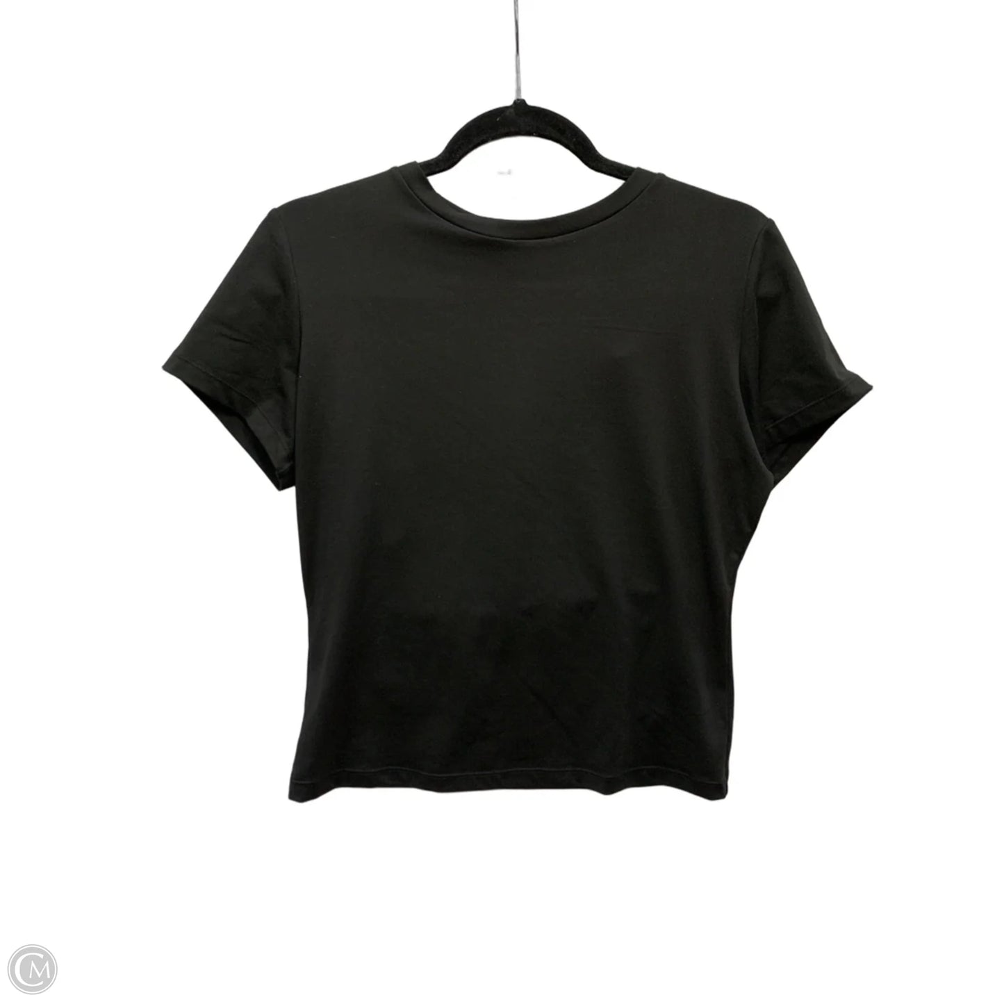 Top Short Sleeve Basic By Trendy Queen In Black, Size: L