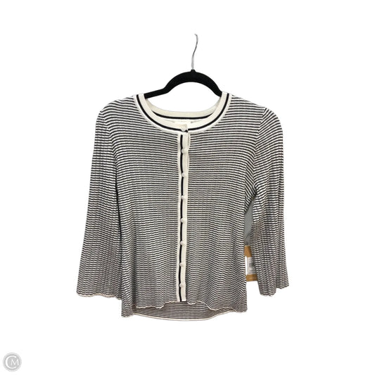 Cardigan By Cyrus In Black & White, Size: S