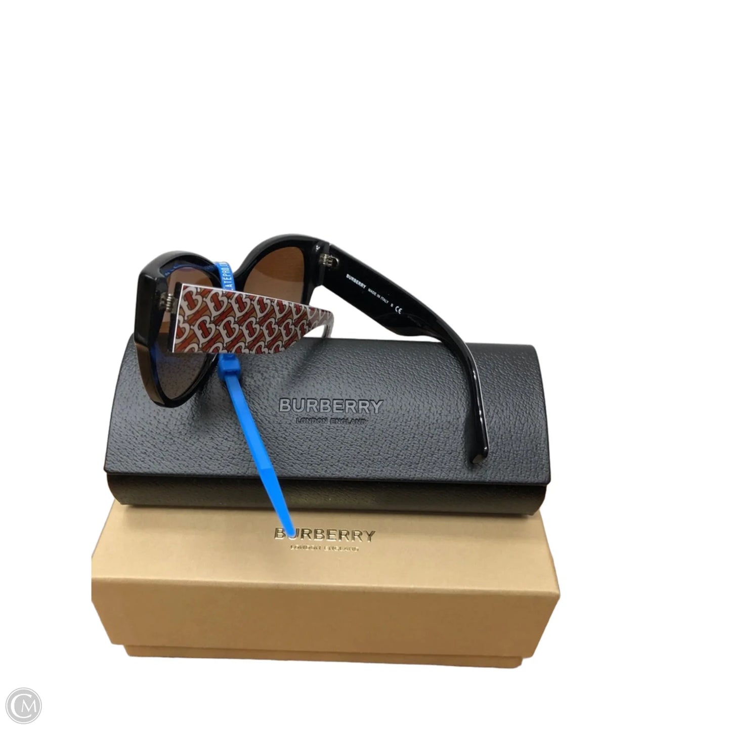 Sunglasses Luxury Designer By Burberry, Size: