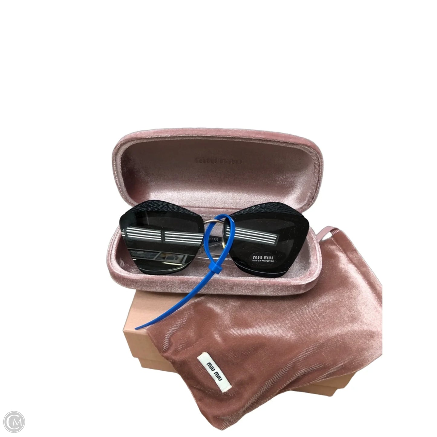 Sunglasses Luxury Designer By Miu Miu, Size: