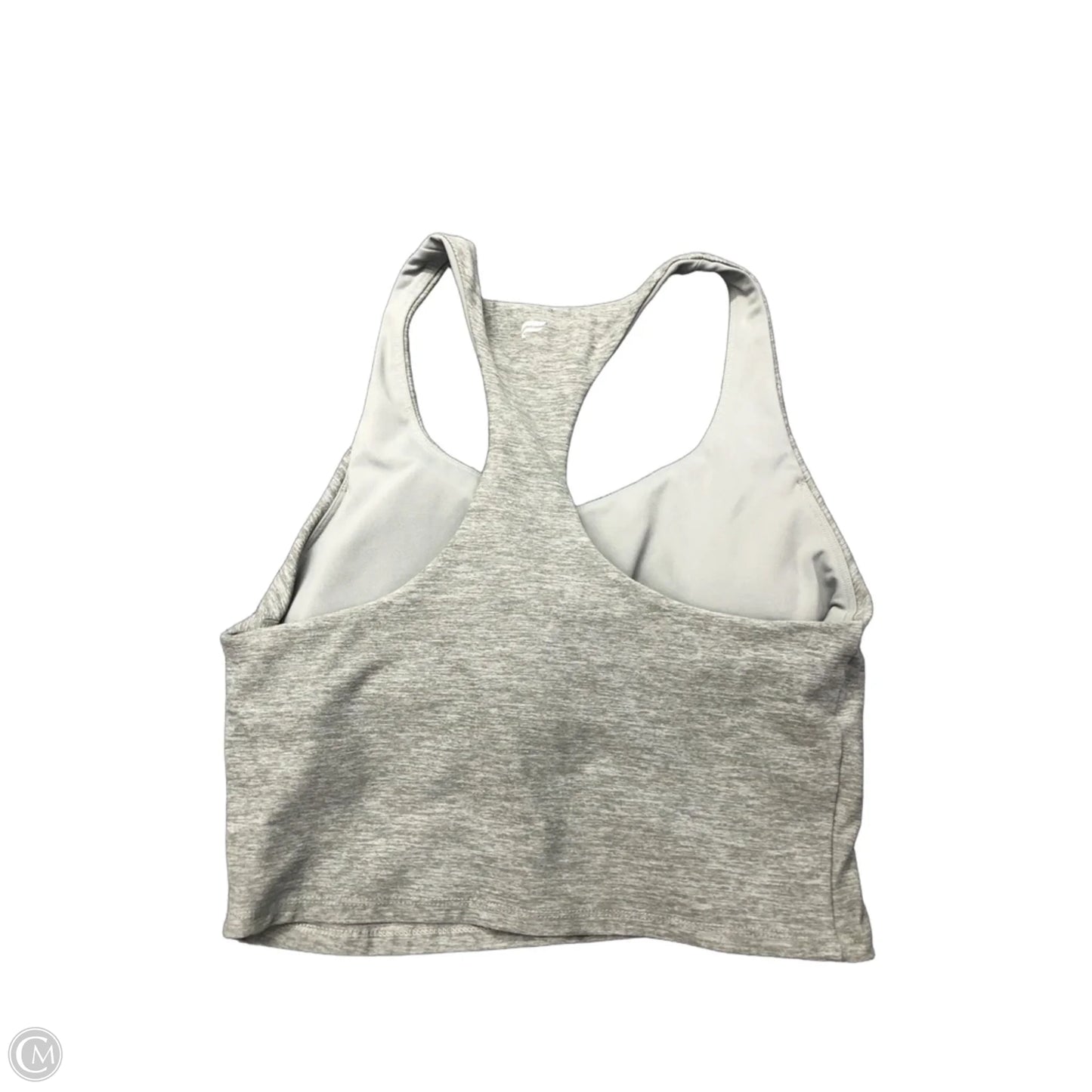 Athletic Bra By Fabletics In Grey, Size: S