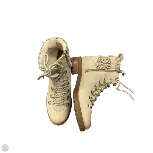 Boots Combat By Sam Edelman In Cream, Size: 10