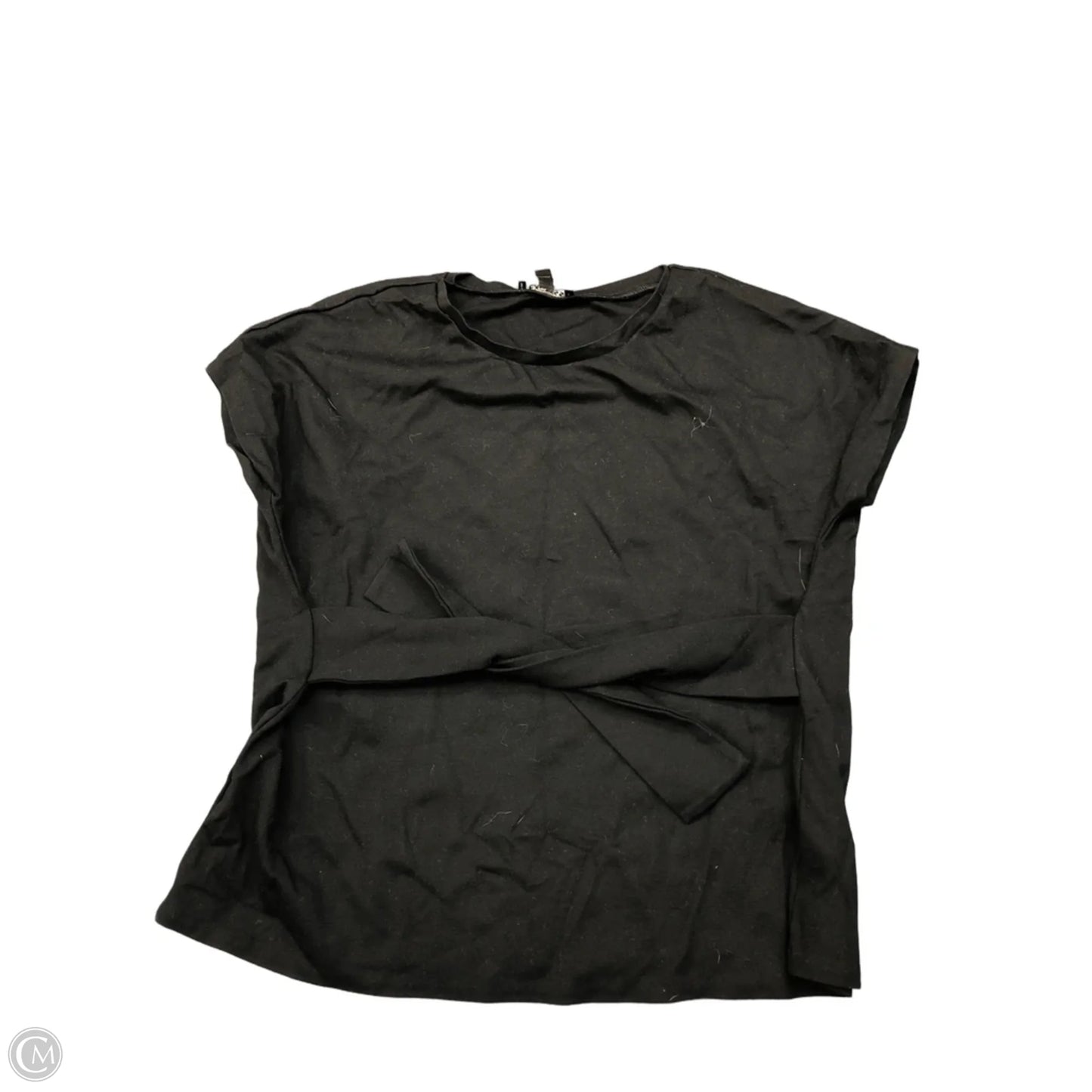 Top Short Sleeve By Express In Black, Size: S