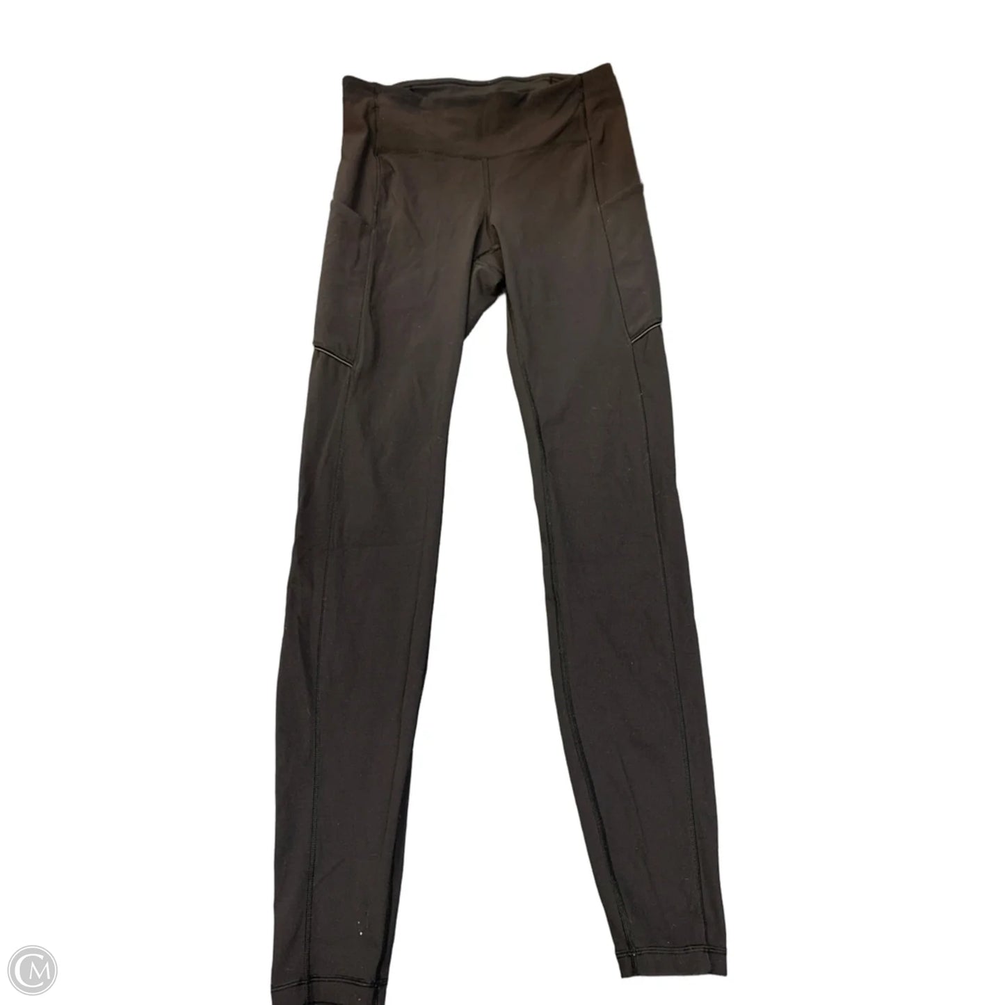 Athletic Leggings By Lululemon In Black, Size: 4