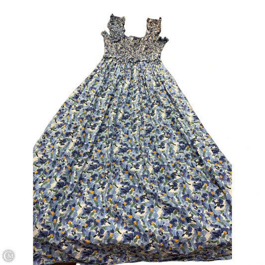 Dress Casual Maxi By Cme In Blue, Size: Xs