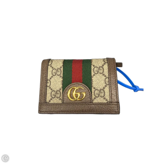Wallet Luxury Designer By Gucci, Size: Small