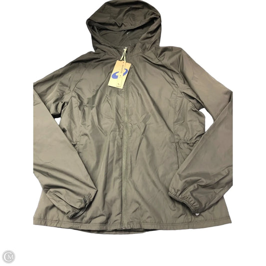Jacket Other By Asics In Green, Size: S