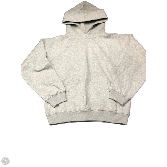 Sweatshirt Hoodie By Gap In Grey, Size: S