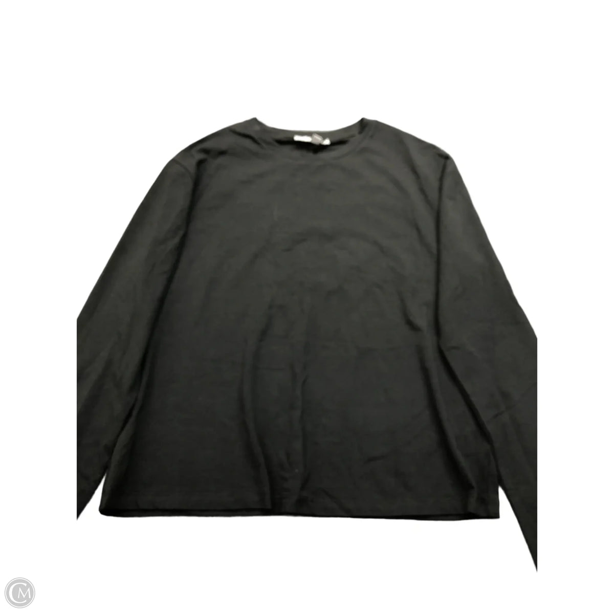 Top Long Sleeve Basic By Cmc In Black, Size: S