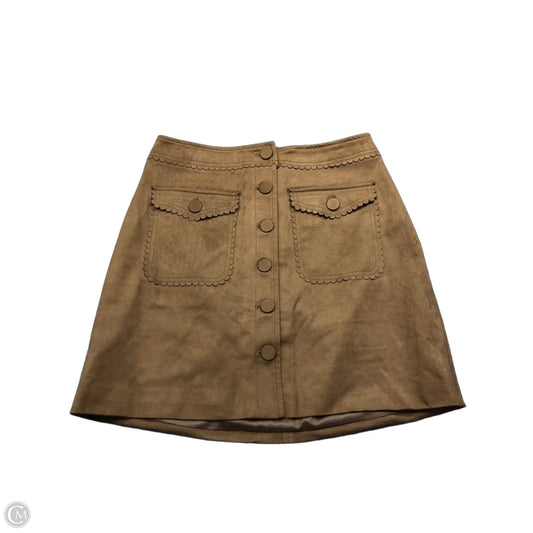 Skirt Mini & Short By Bagatelle In Brown, Size: S