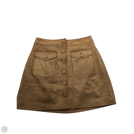 Skirt Mini & Short By Bagatelle In Brown, Size: Xs
