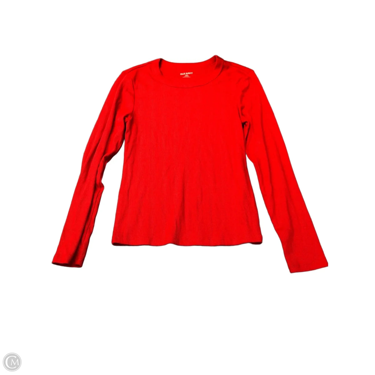 Top Long Sleeve Basic By Old Navy In Red, Size: S