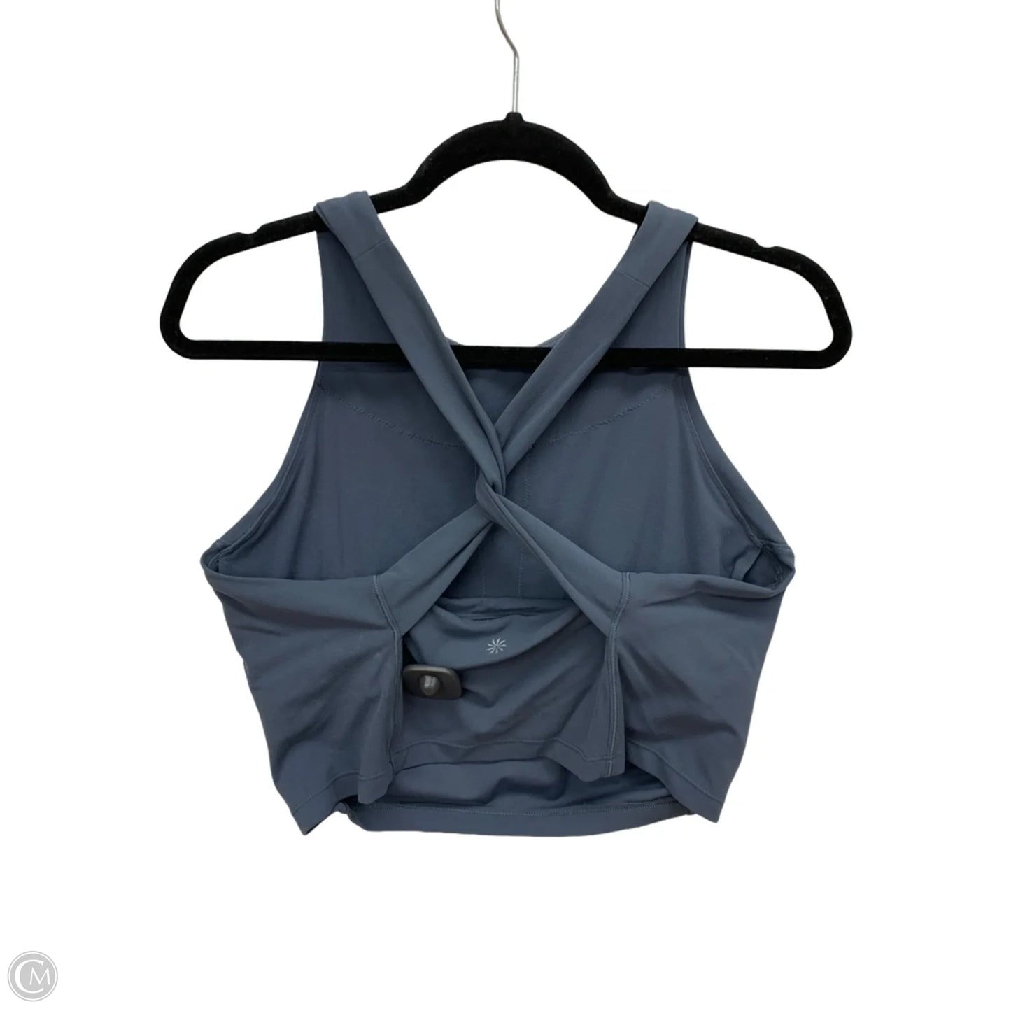 Athletic Bra By Athleta In Grey, Size: Xl
