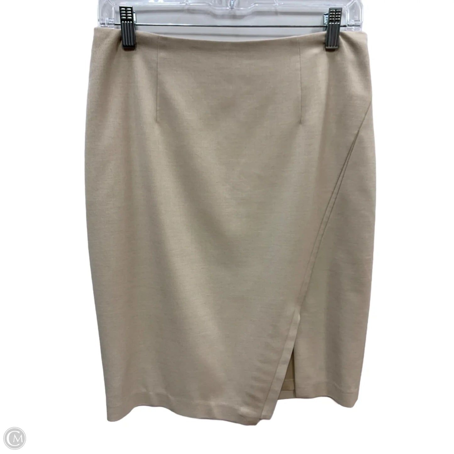 Skirt Midi By White House Black Market In Tan, Size: 4