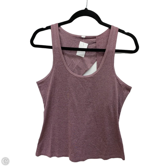 Athletic Tank Top By Alo In Purple, Size: S