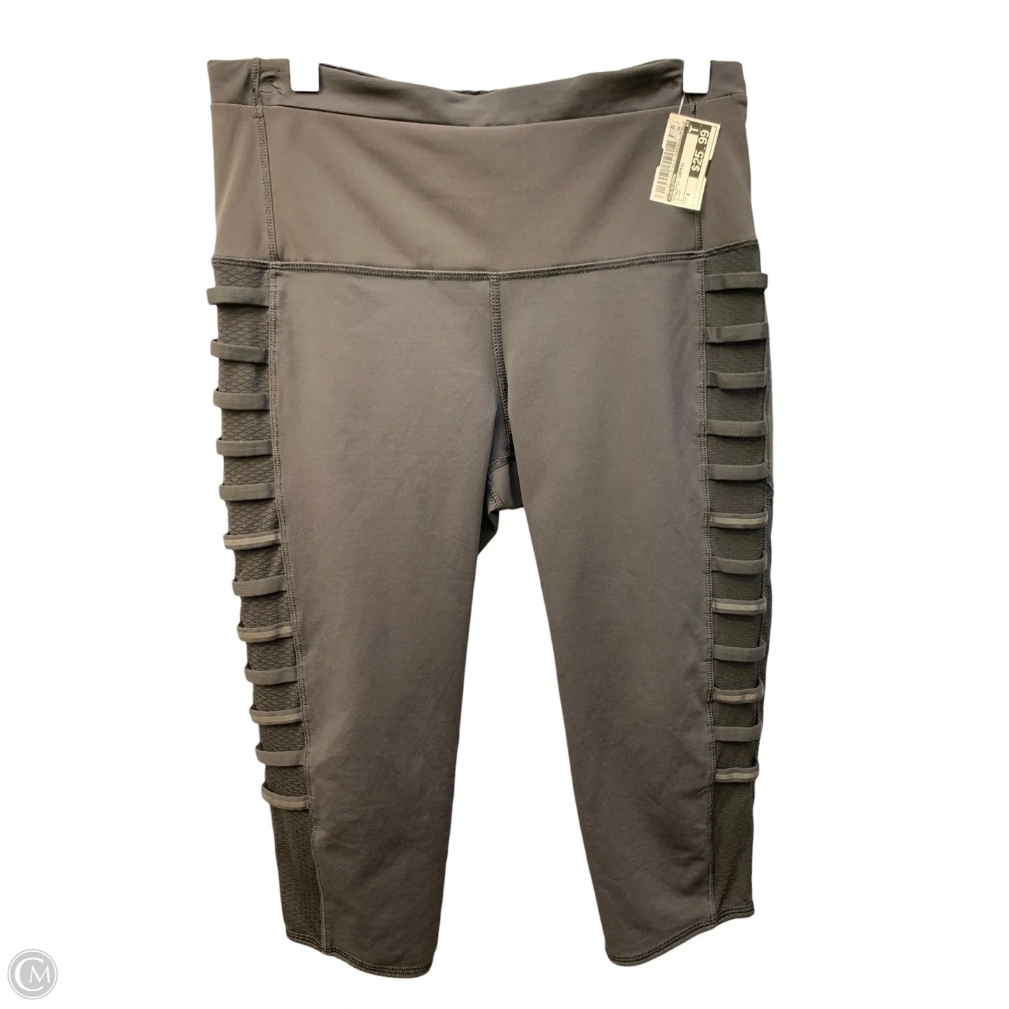 Athletic Capris By Lululemon In Black, Size: 8